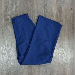 HALARA Women’s Wide Leg Cargo Pants Mid Rise Button Zipper Side Pocket